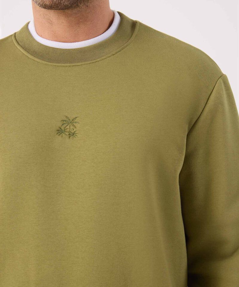 Buzo Cuello Redondo Unicolor 